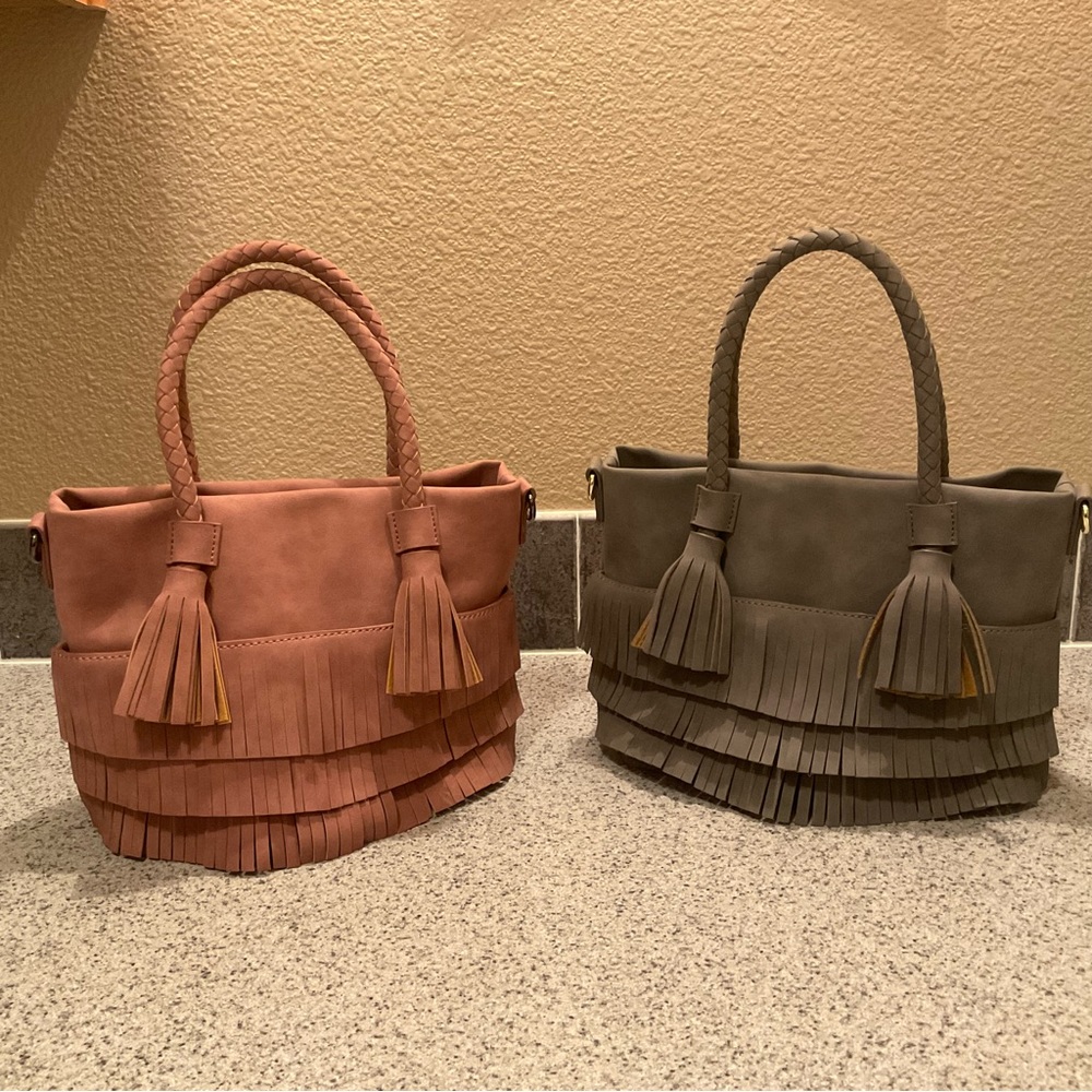 Designer Danielle Nicole FRINGE handbag crossbody